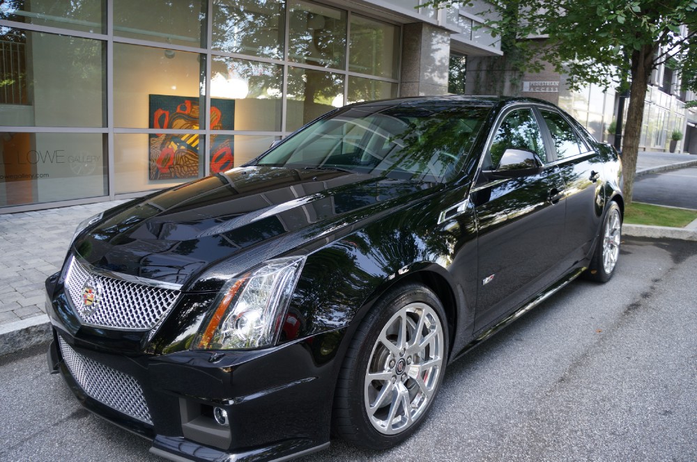 2011 Cadillac CTS-V Sedan - Black Raven