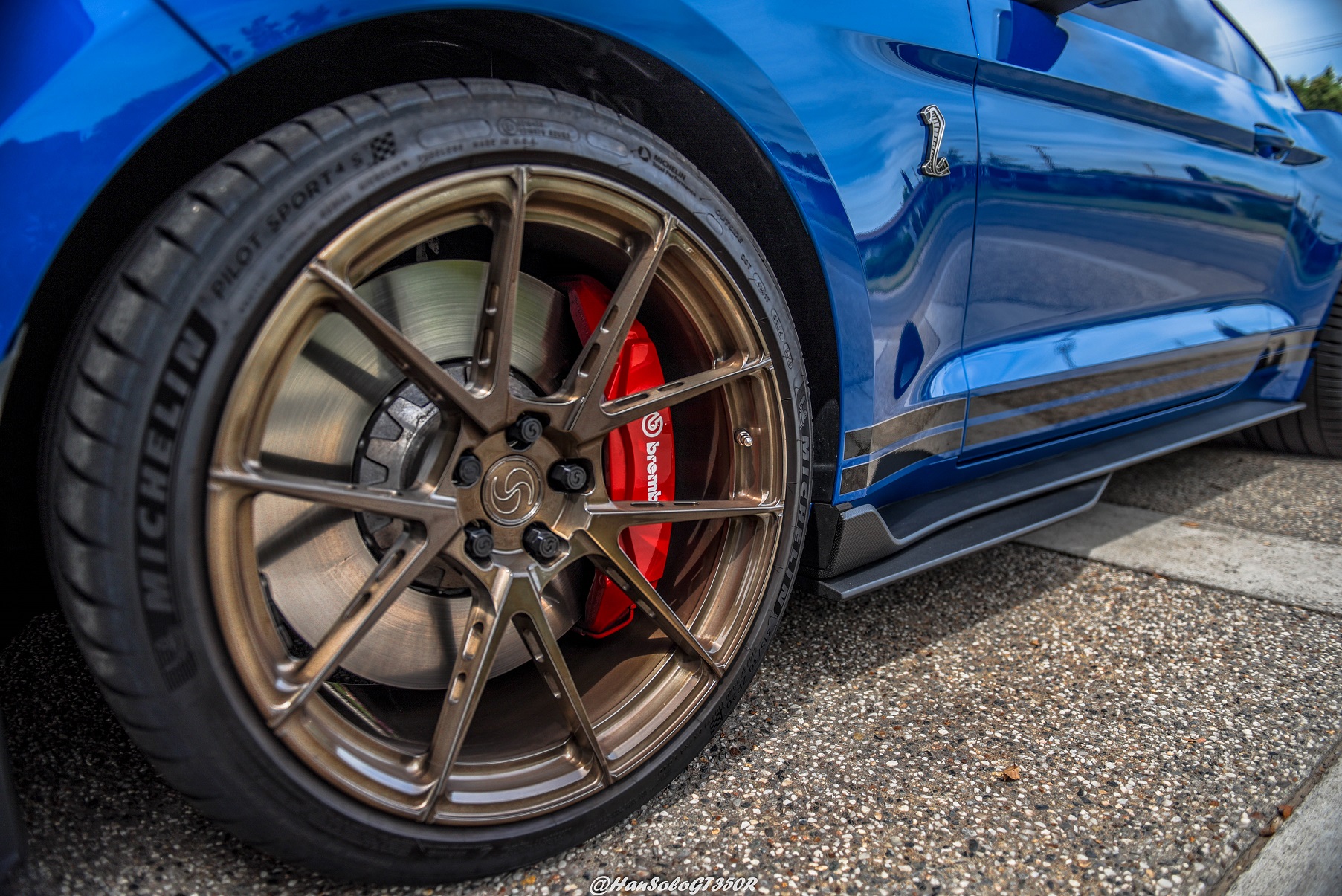 SV801 GT500 Brushed Bronze Tinted Caliper Wrap (6 of 8).JPG