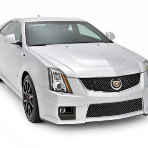 2013 Cadillac CTS-V Coupe Silver Frost Edition