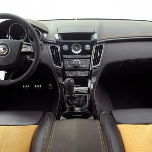 2012 Cadillac CTS-V Coupe Interior