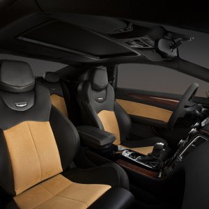 2012 Cadillac CTS-V Coupe Interior