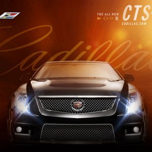 2009 Cadillac CTS-V Advertisement
