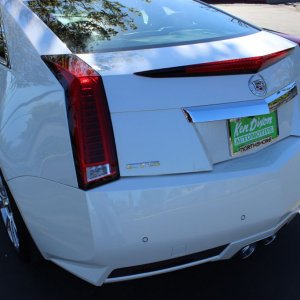 2012 Cadillac CTS-V Coupe - White Diamond Tricoat