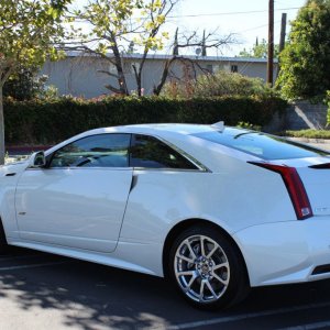 2012 Cadillac CTS-V Coupe - White Diamond Tricoat