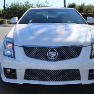 2012 Cadillac CTS-V Coupe - White Diamond Tricoat