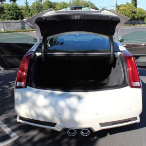 2012 Cadillac CTS-V Coupe - White Diamond Tricoat