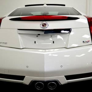 2012 Cadillac CTS-V Coupe - White Diamond Tricoat