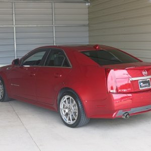 2010 Cadillac CTS-V - Crystal Red Tintcoat