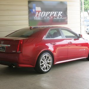 2010 Cadillac CTS-V - Crystal Red Tintcoat