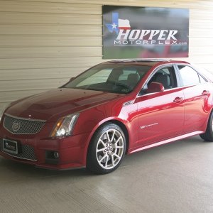 2010 Cadillac CTS-V - Crystal Red Tintcoat