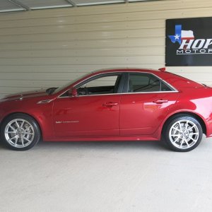 2010 Cadillac CTS-V - Crystal Red Tintcoat