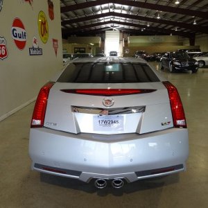 2012 Cadillac CTS-V Coupe - Radiant Silver Metallic