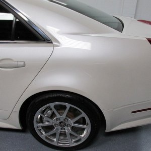 2009 Cadillac CTS-V Sedan - White Diamond Tricoat