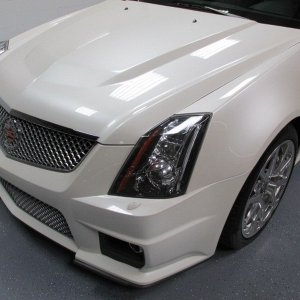 2009 Cadillac CTS-V Sedan - White Diamond Tricoat