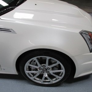 2009 Cadillac CTS-V Sedan - White Diamond Tricoat