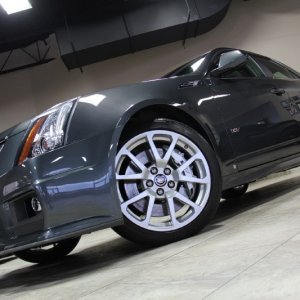 2009 Cadillac CTS-V Sedan - Thunder Gray ChromaFlair