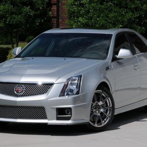 2009 Cadillac CTS-V Sedan - Radiant Silver