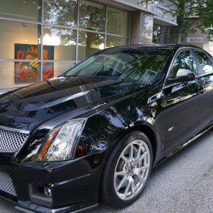 2011 Cadillac CTS-V Sedan - Black Raven