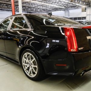 2009 Cadillac CTS-V - Black Raven