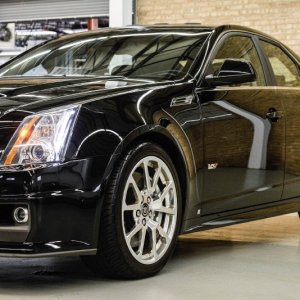 2009 Cadillac CTS-V - Black Raven