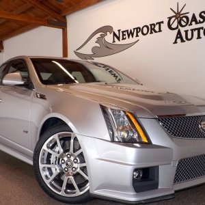 2010 Cadillac CTS-V in Radiant Silver