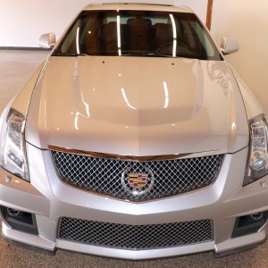 2010 Cadillac CTS-V in Radiant Silver