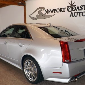 Media '2010 Cadillac CTS-V in Radiant Silver' in category 'Radiant Silver'