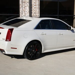 2012 Cadillac CTS-V Sedan - White Diamond Tricoat