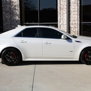 2012 Cadillac CTS-V Sedan - White Diamond Tricoat