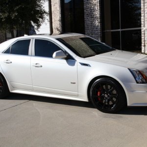 2012 Cadillac CTS-V Sedan - White Diamond Tricoat