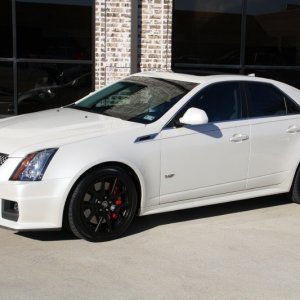 2012 Cadillac CTS-V Sedan - White Diamond Tricoat