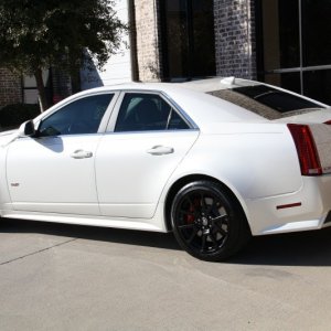 2012 Cadillac CTS-V Sedan - White Diamond Tricoat