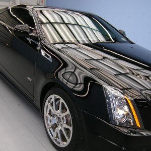 2012 Cadillac CTS-V Coupe in Black Raven