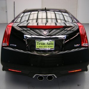 2012 Cadillac CTS-V Coupe in Black Raven