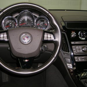 2012 Cadillac CTS-V Coupe in Black Raven