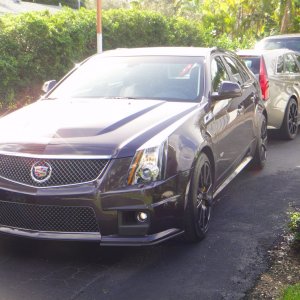 New V Wagon and old CTS  wagon