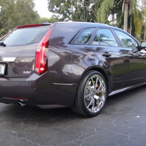 Chrome CTS-V 20" replica oem wheels