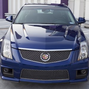 2012 Cadillac CTS-V Wagon in Opulent Blue Metallic