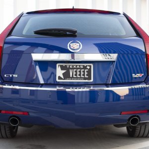 2012 Cadillac CTS-V Wagon in Opulent Blue Metallic