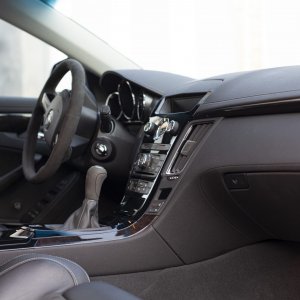 2012 Cadillac CTS-V Wagon in Opulent Blue Metallic