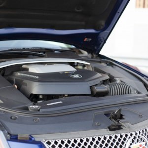 2012 Cadillac CTS-V Wagon in Opulent Blue Metallic