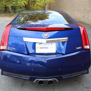 2012 Cadillac CTS-V Coupe in Opulent Blue Metallic