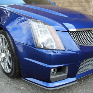 2012 Cadillac CTS-V Coupe in Opulent Blue Metallic