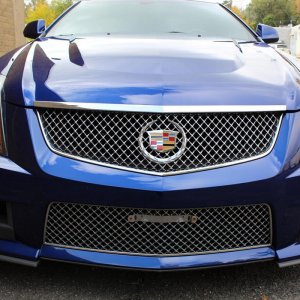 2012 Cadillac CTS-V Coupe in Opulent Blue Metallic