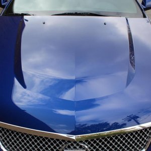 2012 Cadillac CTS-V Coupe in Opulent Blue Metallic