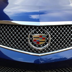 2012 Cadillac CTS-V Coupe in Opulent Blue Metallic
