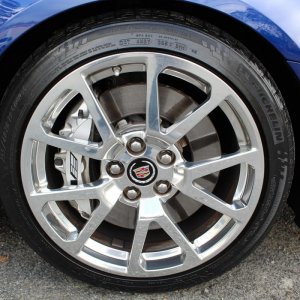 2012 Cadillac CTS-V Coupe in Opulent Blue Metallic