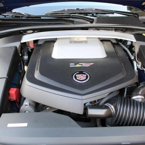 2012 Cadillac CTS-V Coupe in Opulent Blue Metallic