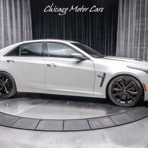 2018 Cadillac CTS-V in Crystal White Tri-Coat