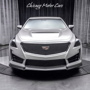 2018 Cadillac CTS-V in Crystal White Tri-Coat